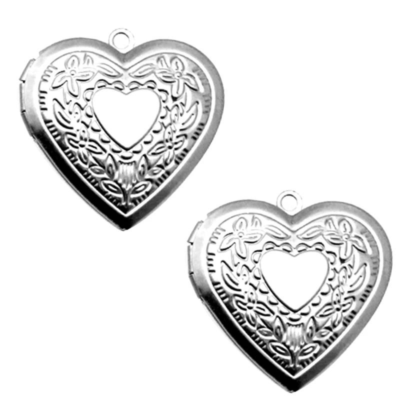 4pcs NEW NO Fade Stainless Steel 29mm Peach Heart Charm Pendant for Women DIY Jewelry Fittings Handmade Ornament