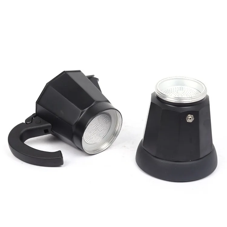 Electric Italian Coffee Machine Mocha Geyser Coffee Maker Moka Pot with 6 Cup 300 ml Capacity 110V/220V - Image 4