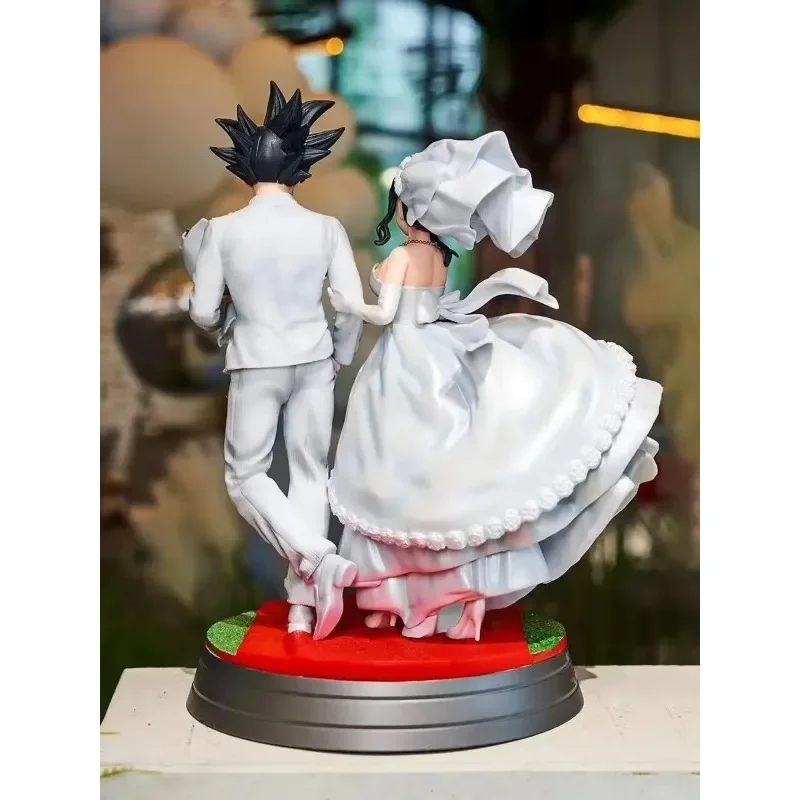 В наличии Dragon Ball Son Goku Chichi Get Married White Wedding Dress Gk Limited Edition Аниме Фигурка Коллекционная модель Игрушка в подарок