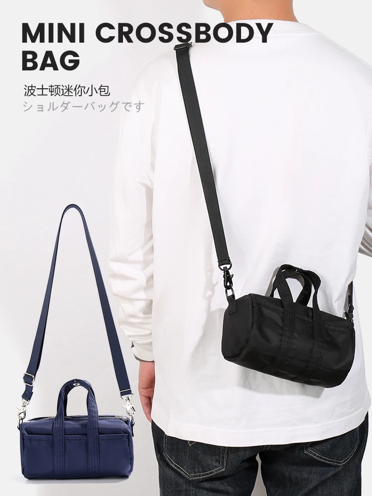 Petit sac à bandoulière de style japonais étanche pour hommes, sac à main décontracté, mini sac initié, gril en nylon, mode, sac banane, synchronisation, 2022