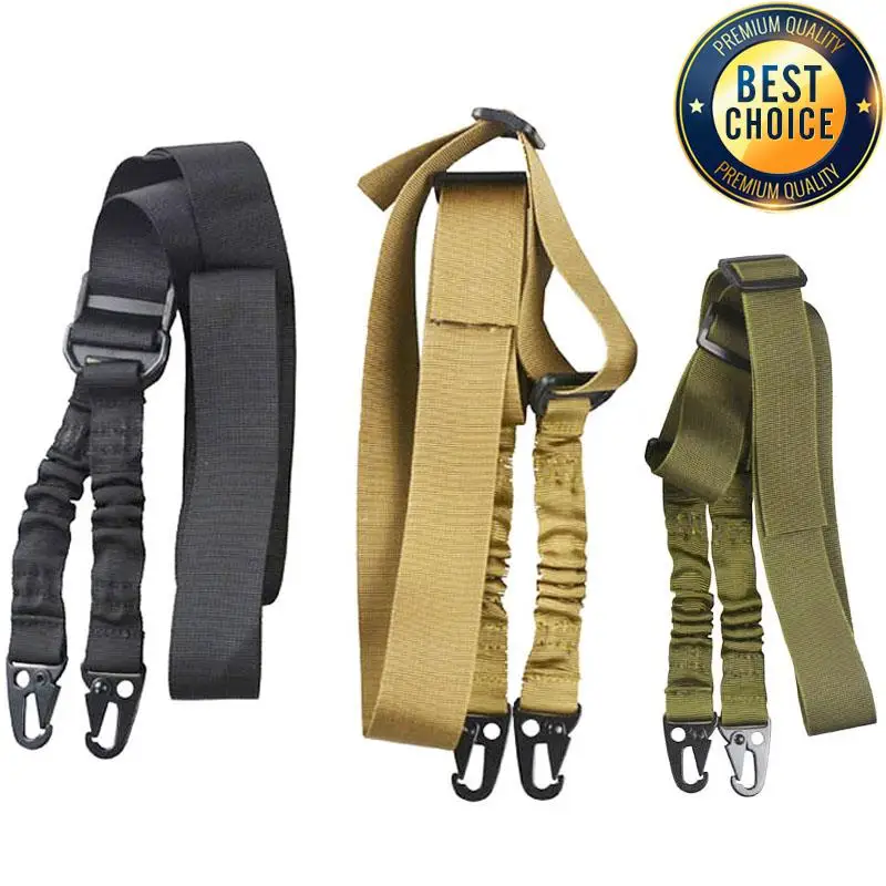 Taktische Jagd Gun Gürtel Strap Einstellbare 2-Punkt Gewehr Sling Nylon Gun Strap Taktische Airsoft