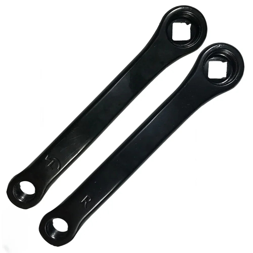 1 Pair 152mm Exercise Bike Crank Arm Left And Right Gym Iron Crank Arm Fitness Bike Equipment Accessories