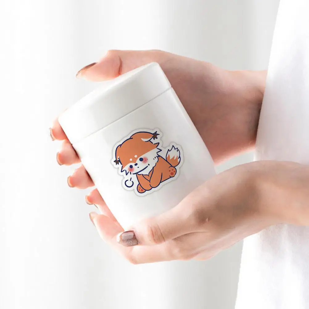 60Pcs Fashion Lovely Panda Pattern Stationery Scrapbooking Sticker Long Lasting Stationery Sticker Waterproof Home Decor