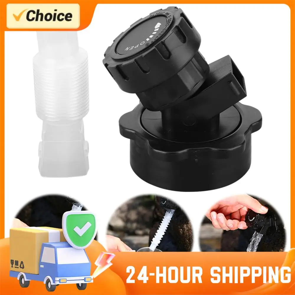 1/2PCS Universal Water Bucket Faucet Replacement Spigot for Outdoor Camping Car Water Tank w/ Extension Water Hose Accessories