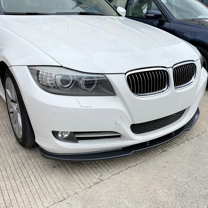 

Для BMW 3 серии E90 E91 325i 330i 2007-2012 LCI ABS Canard Lip Diffuser Автомобильный передний бампер Губный спойлер Сплиттер Кузовные комплекты Тюнинг
