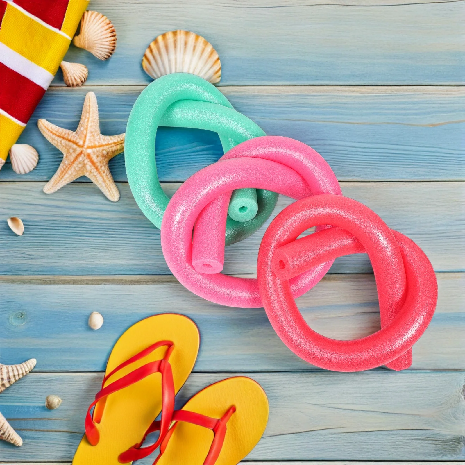 

3pcs Swimming Colorful Floating Foam Sticks Pool Noodle Floats for Water Activities Lightweight Soft EPE Material s Safety