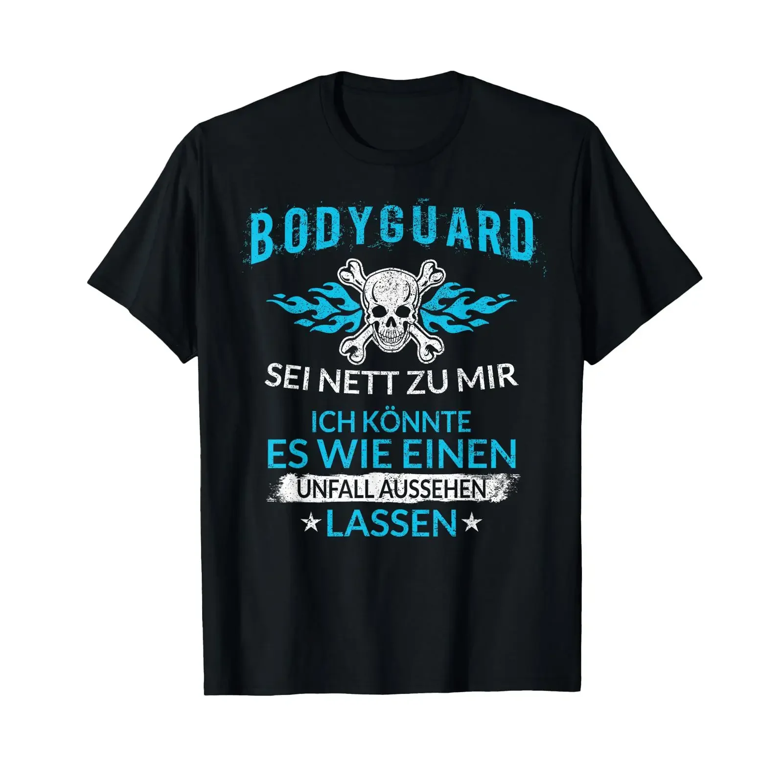 Funny Bodyguard Saying Make an Accident Look Like a T Shirt vintage Washed Stylish Breathable Comfortable Soft