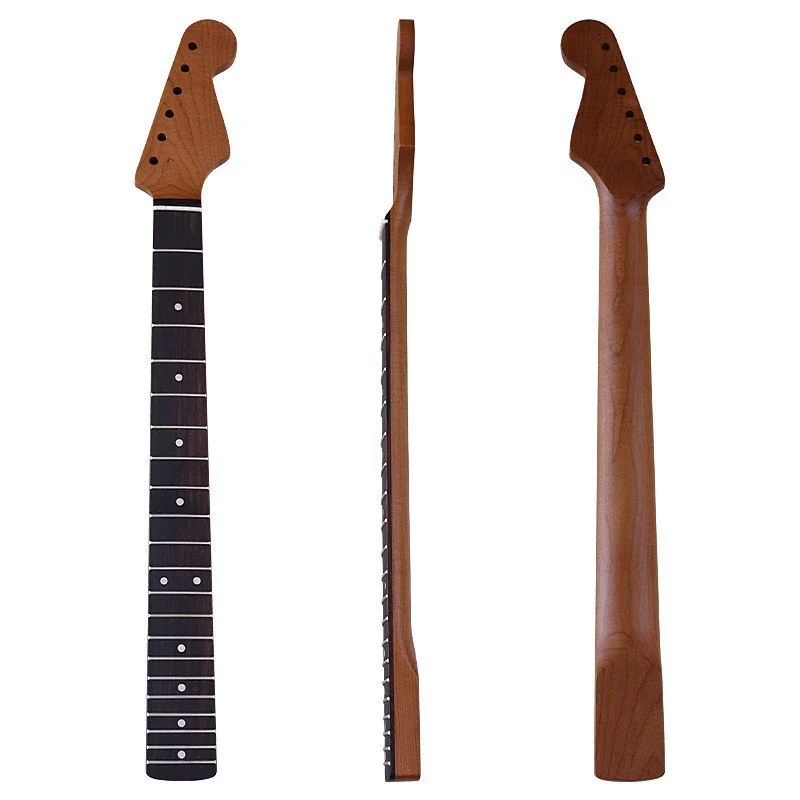 

6-string 21 electric guitar toasted maple neck rose wood matte aperture 8mm modified accessories