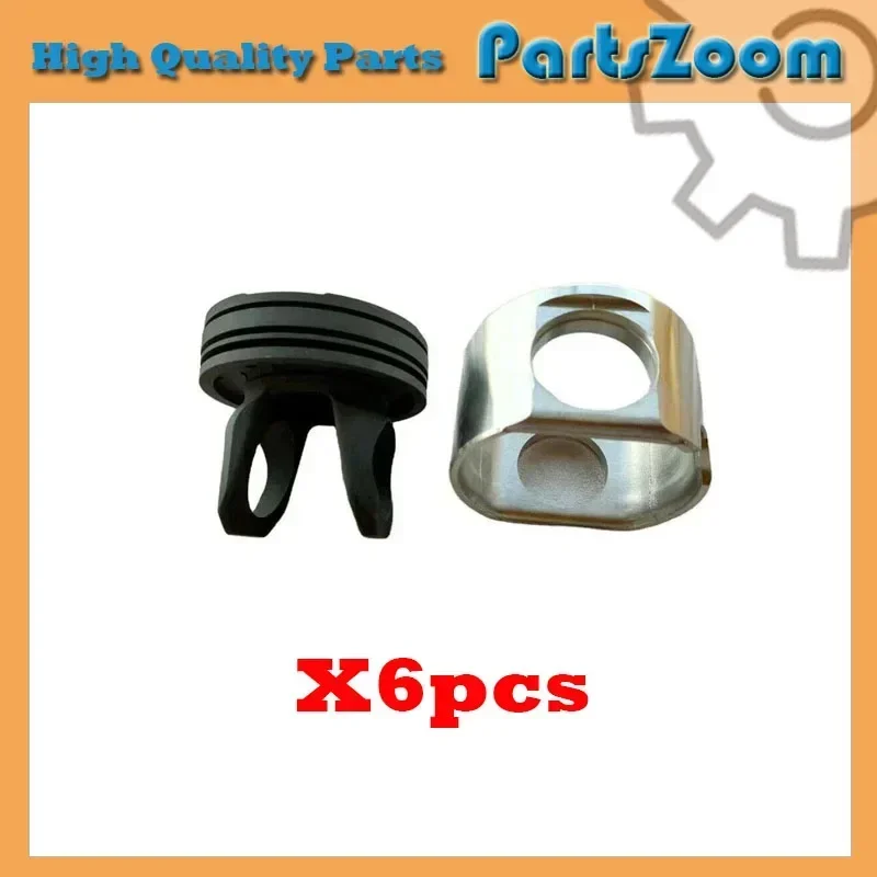 

6PCS Piston 3103753 4070653 for SM11 QSM11 Diesel Engine