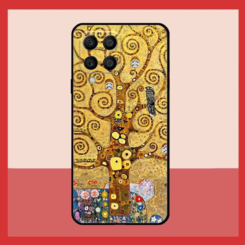 قبلة بواسطة غوستاف كليمت حافظة لهاتف سامسونج جالاكسي M31 M21 M13 M33 M53 M15 M35 M55 M16 M36 M56 M12 M32 M52 M14 M34 M54 #2