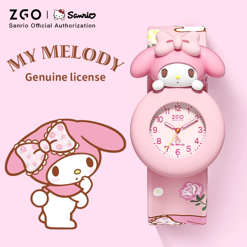 ZGO X Sanrio My Melody kinderhorloges 5-12 leeftijd jongens meisjes waterdicht kinderen quartz horloge HelloKitty leuk speelgoed voor kinderen 307