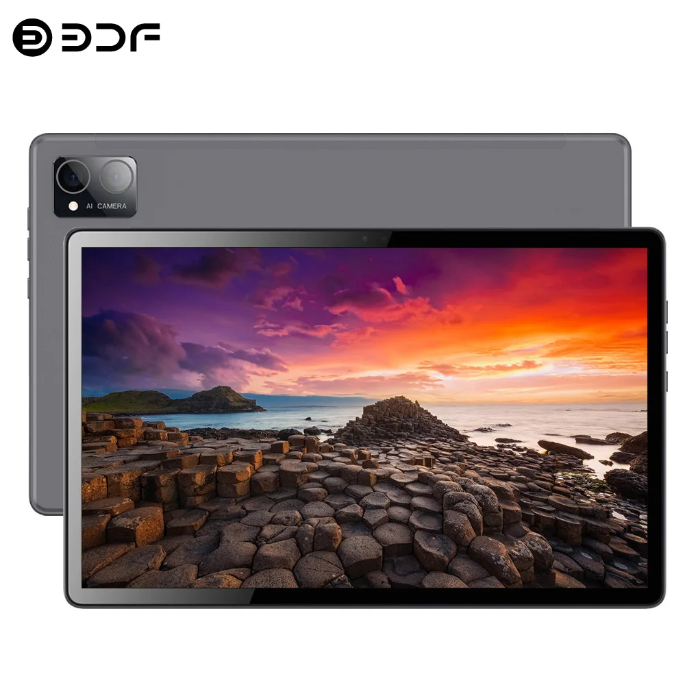 Android Tablette PC 10 Core, 8 Go de RAM, 512 Go de ROM, écran 2K HD, réseau 4G, Google Play, WiFi, 8000 mAh, 10.36 pouces, nouveau