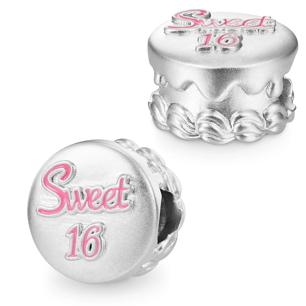 New Autumn Winter New S925 SilverPregnant Mother Sisters Helmet Key Car Exquisite Charm Fit Bracelet  DIY Women's Jewelry