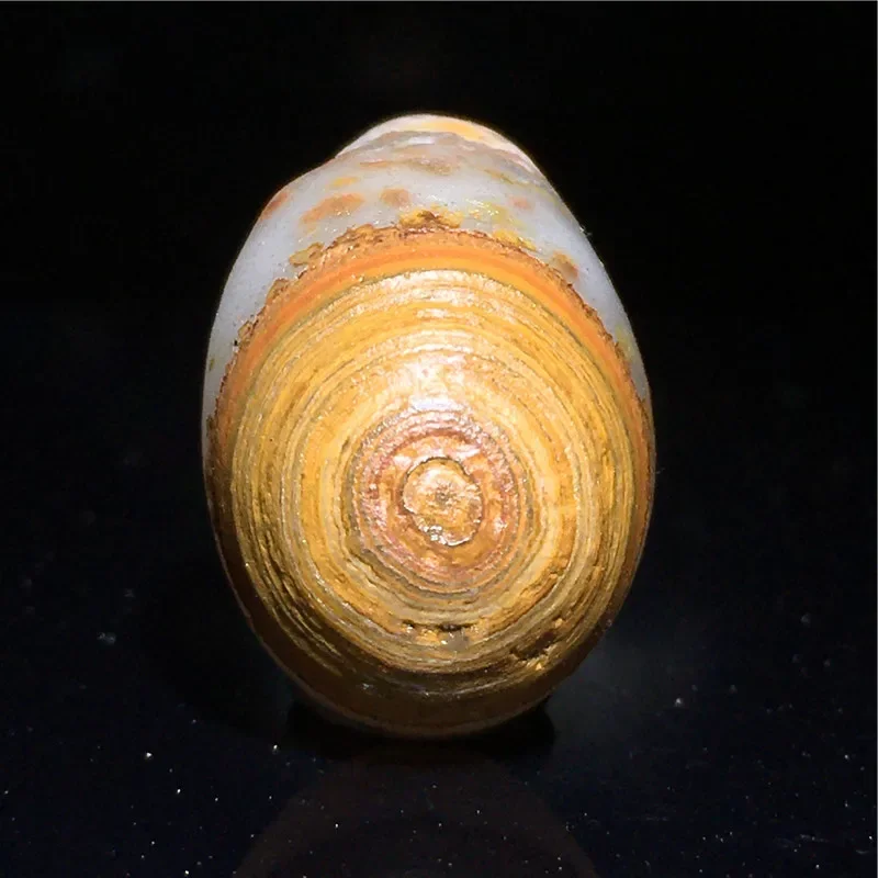 Natural Boutique Eye stones like coins Mongolian Beautiful Color Agate Alxa Gobi Beach Agate Original Stone Shape Satan's Eye 2