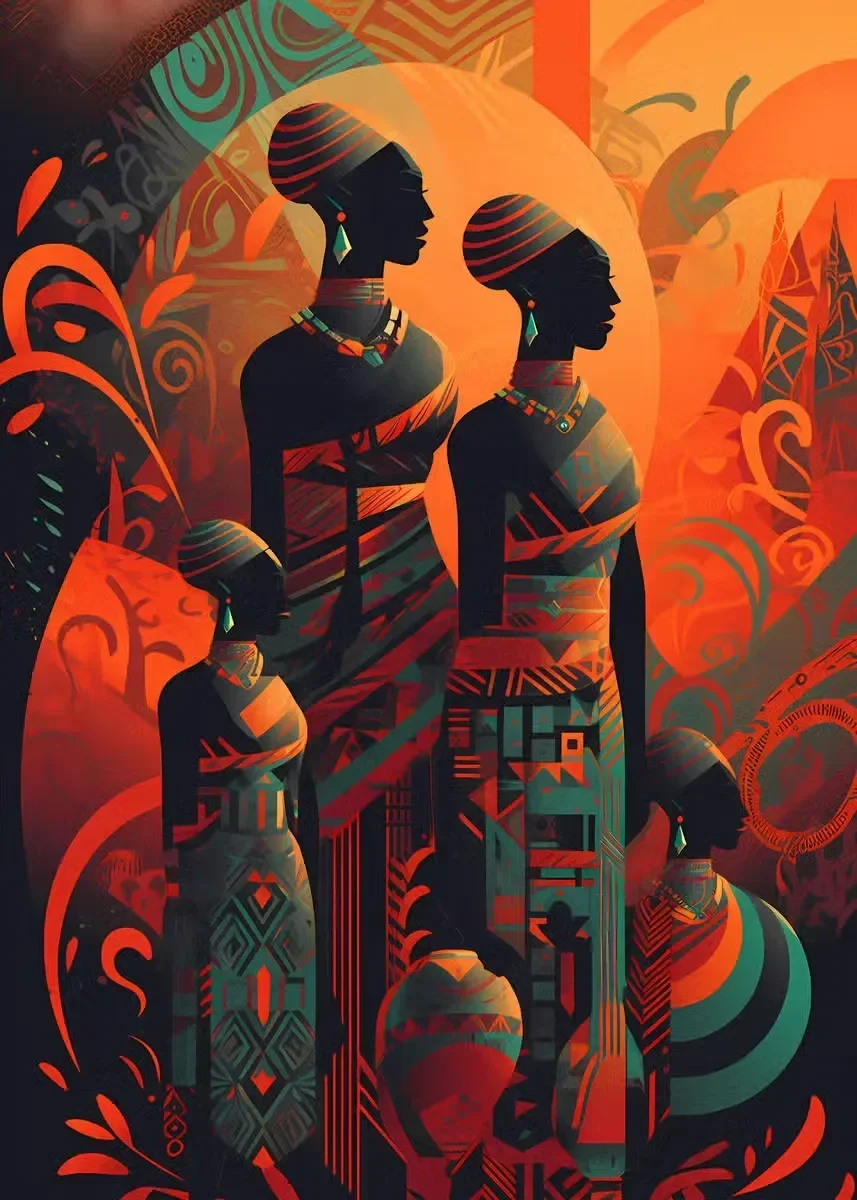 Elegant Abstract Wo…