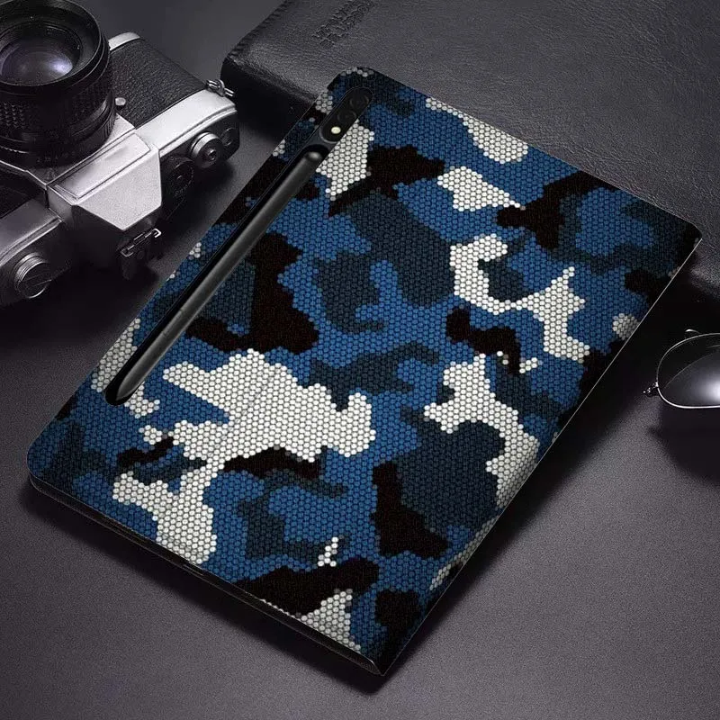 

Camouflage style pattern Tablet Case For Samsung Galaxy Tab S7 S8 S9 S10 FE Plus Lite 11 12.4 13.1 Inch
