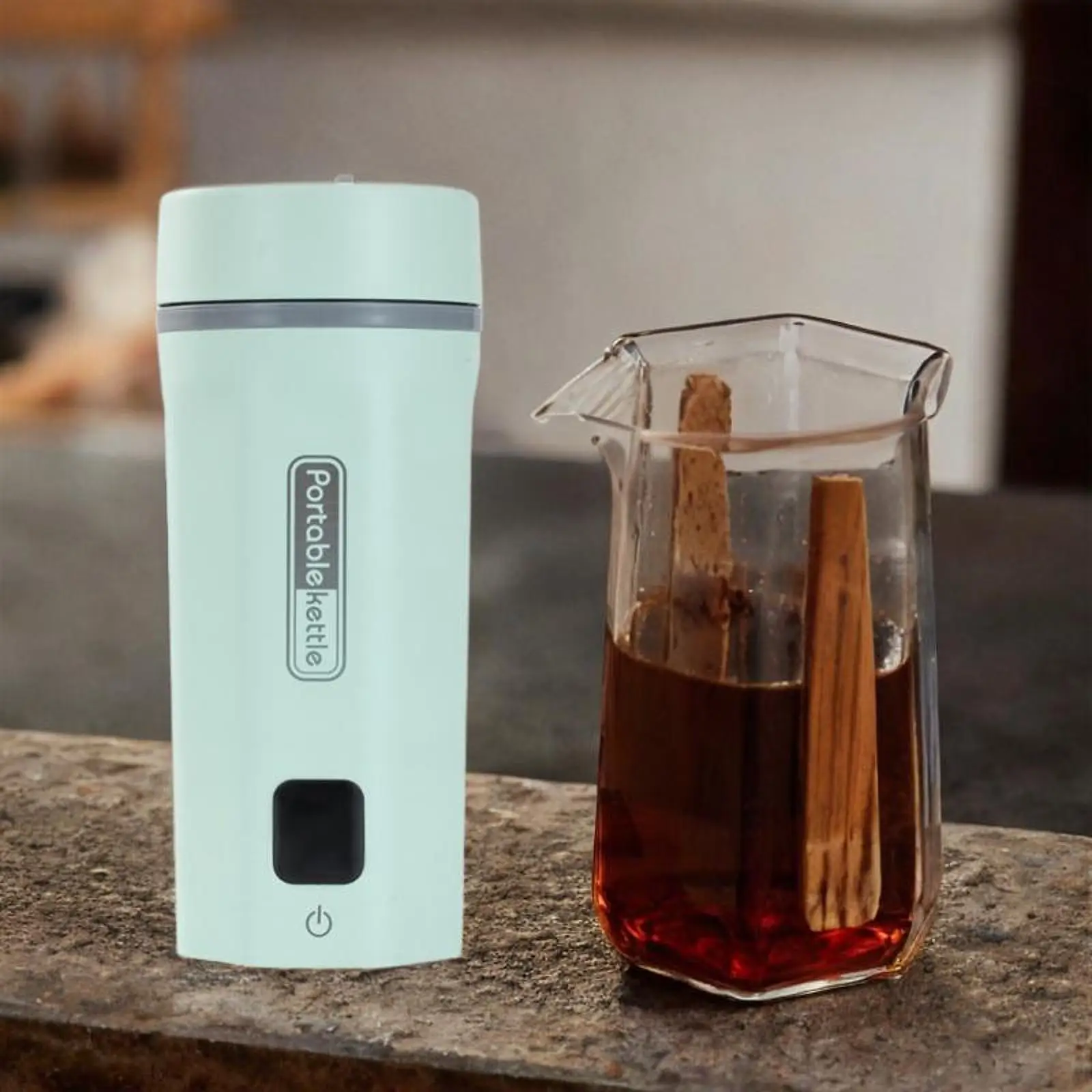 Kettle for 6 Heat Settings And 550ml Capacity for Coffee And Tea
