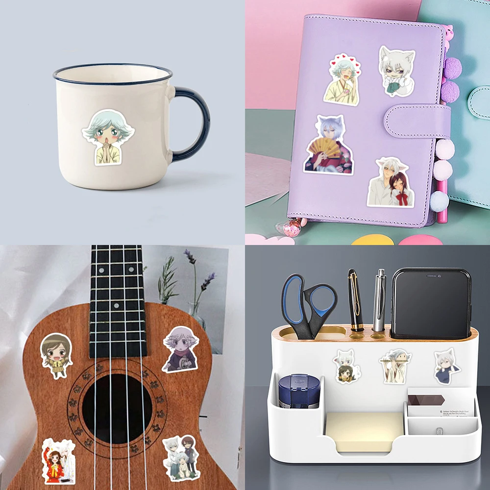 10/30/60pcs Japan Anime Kamisama Love Stickers Cartoon Nanami Tomoe Graffiti Decals for Luggage Laptop Cute Vinyl Sticker Gifts