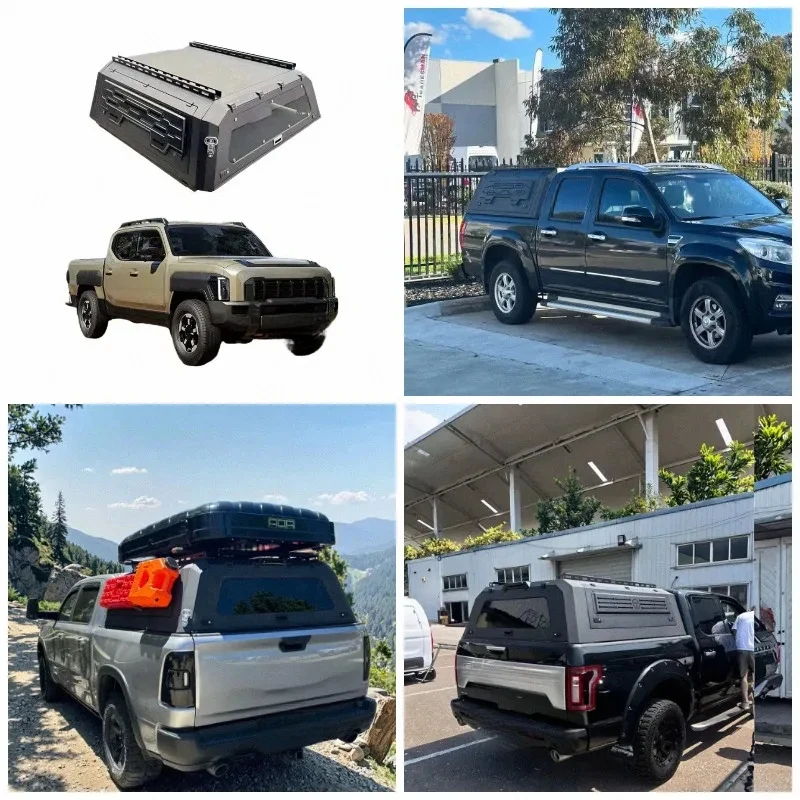 Custom Retractable Aluminum Waterproof Tonneau Cover With Lock Durable Heavy Duty Easy Install Off Road Universal Fit Sturdy Pra
