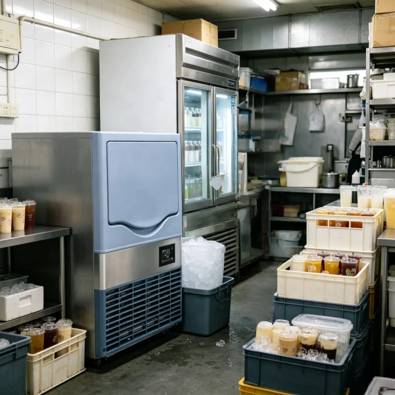 High Capacity Leisure Drink Processing Machine for Soft Serve and Beverage Chilling