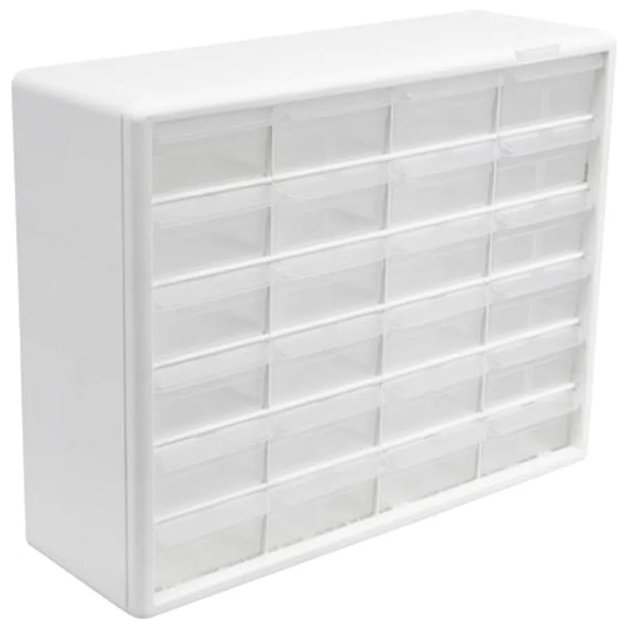 

Plastic Storage Cabinet for Garage Organization Bead Organizer Building Bricks Storage Teacher Toolbox Makeup Organizer 20" W x