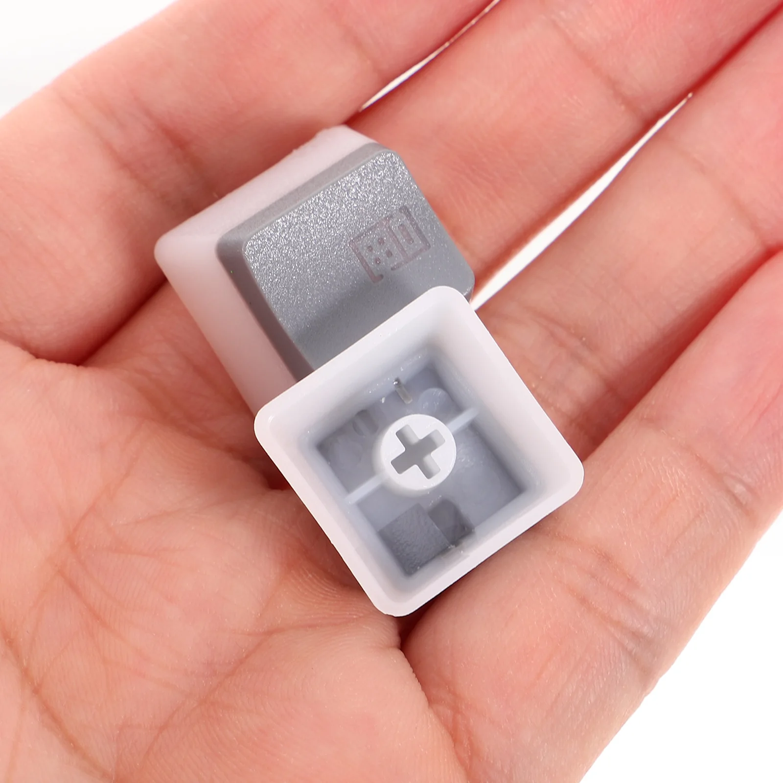 

1 set Keycaps For Mechanical Dual Semi-Transparent Durable Keycaps For Keyboard Enthusiasts Low Profile