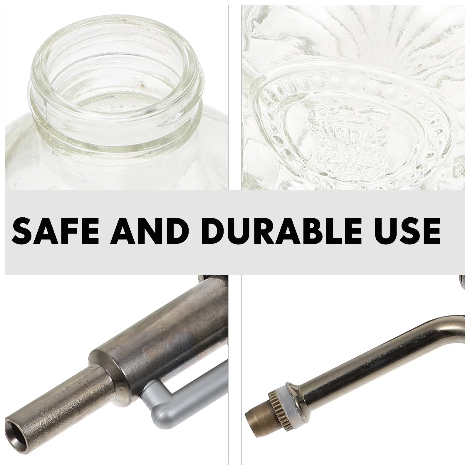 

1Pcs Glass Sprayer Bottle with Pump Precision Watering for Succulents Flowers Bonsai Tabletop Plants Mist Sprayer