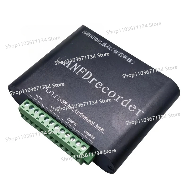 

10K-5Mbps 3-Channel CANFD Bus Data Recorder Offline and Playback 90M/s Type-C/USB3.0 High Speed Copy