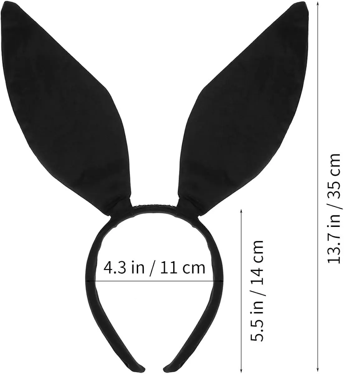 ربطة رأس آذان أرنب EPESENAR ، ربطة شعر أذن أرنب حلوة للحفلات ، أكسسوارات الأزياء التنكرية ، 4 *