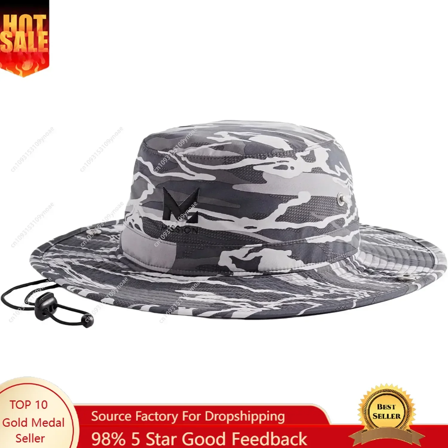 

Camo Silver Cooling Bucket Hat Matrix Wide Brim Hats Lightweight Foldable Durable Cools Man Women Unisex Outdoor Activies Cap