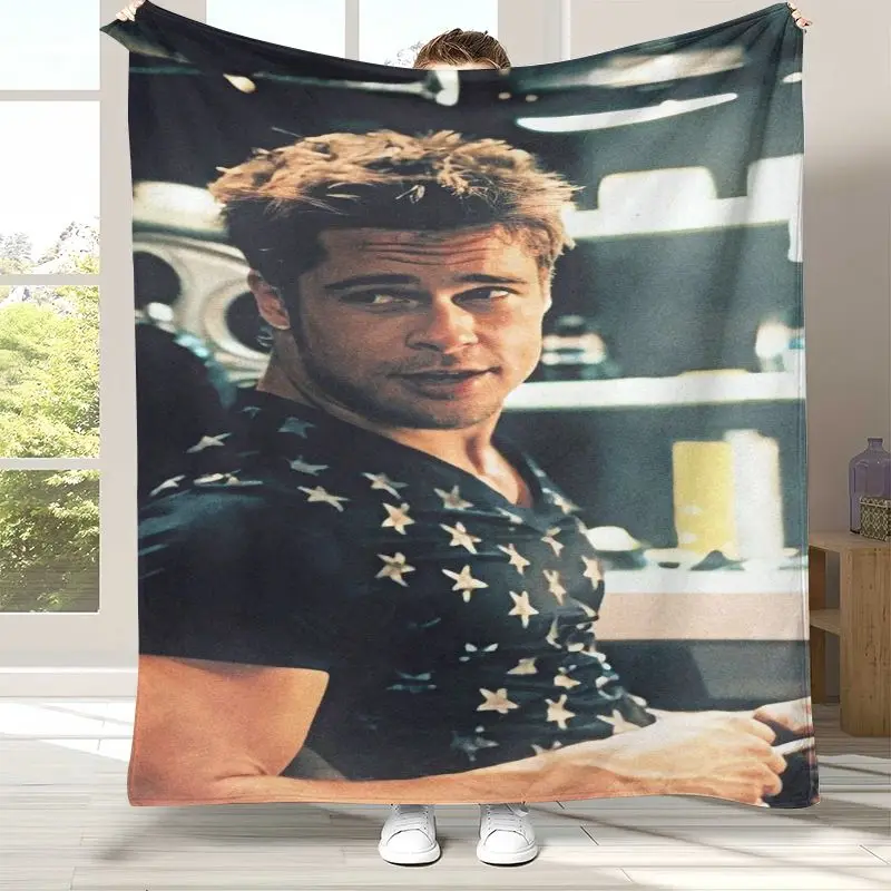 Classic Fight Club Movie Soft Flannel Throw Blanket,Cozy Warm Blanket for Bed,Sofa,Living Room,Picnic,Camping,Home Decor,Gift