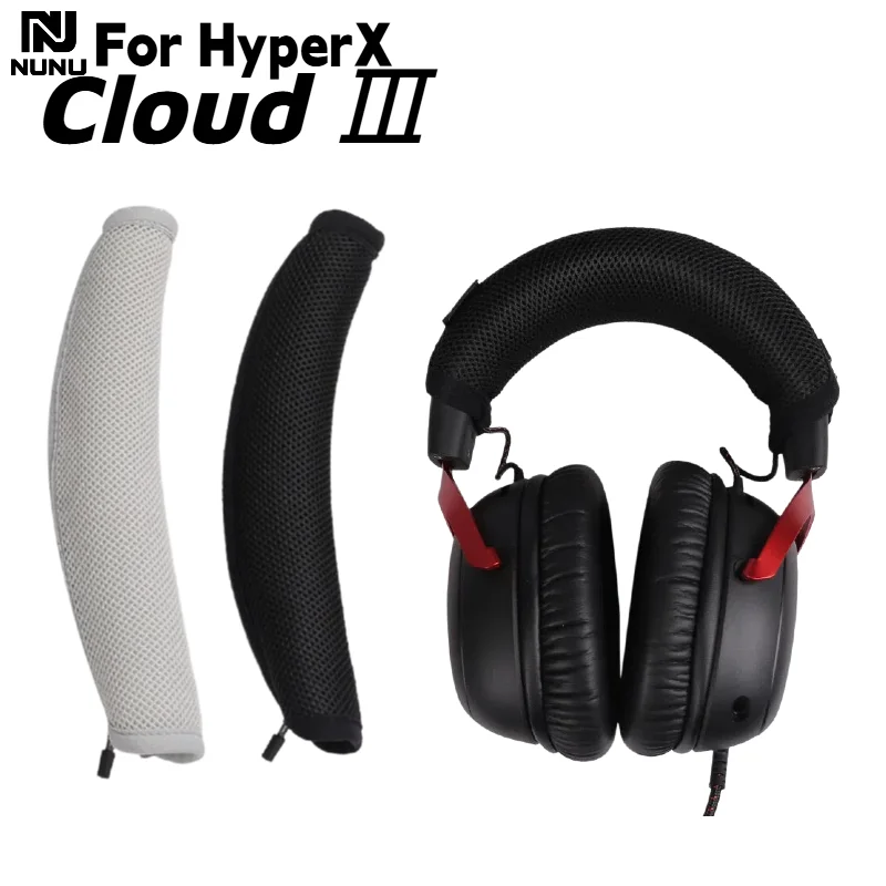 

NUNU Comfortable Zipper head beam protective cover For HyperX Cloud II Headphones Head Beam Sleeve Cover