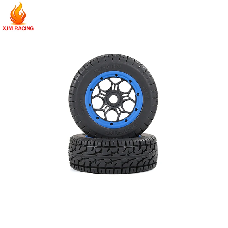 All Terrain Wheel Tires Assembly Kit for 1/5 LOSI 5IVE-T ROFUN ROVAN LT SLT V5 BAJA 5S KINGMOTOR X2 TRUCK RC CAR RACING PARTS