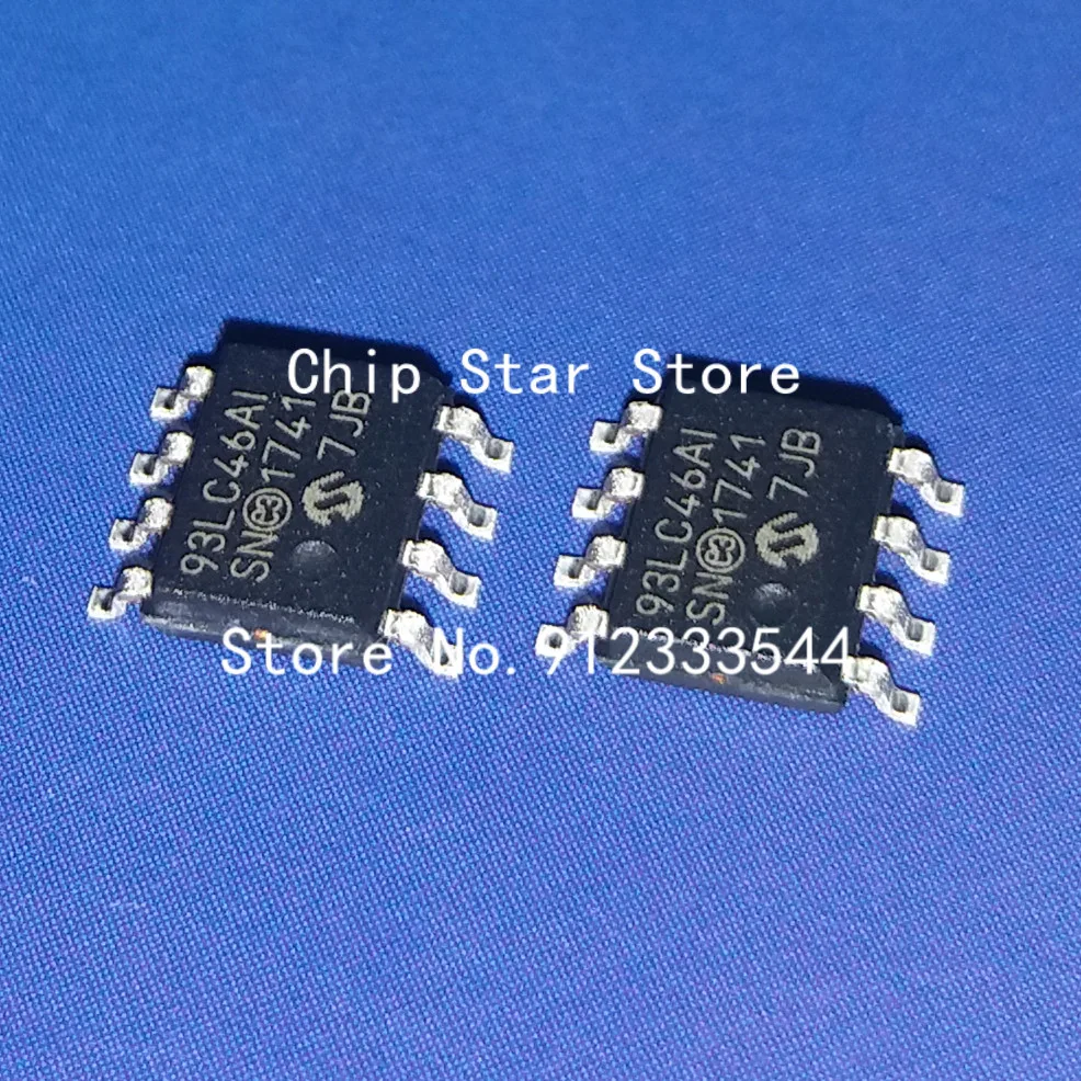 5-100pcs  93LC46A-I/SN  93LC46AT-I/SN  93LC46A EEPROM  SOIC8  100%New And Original