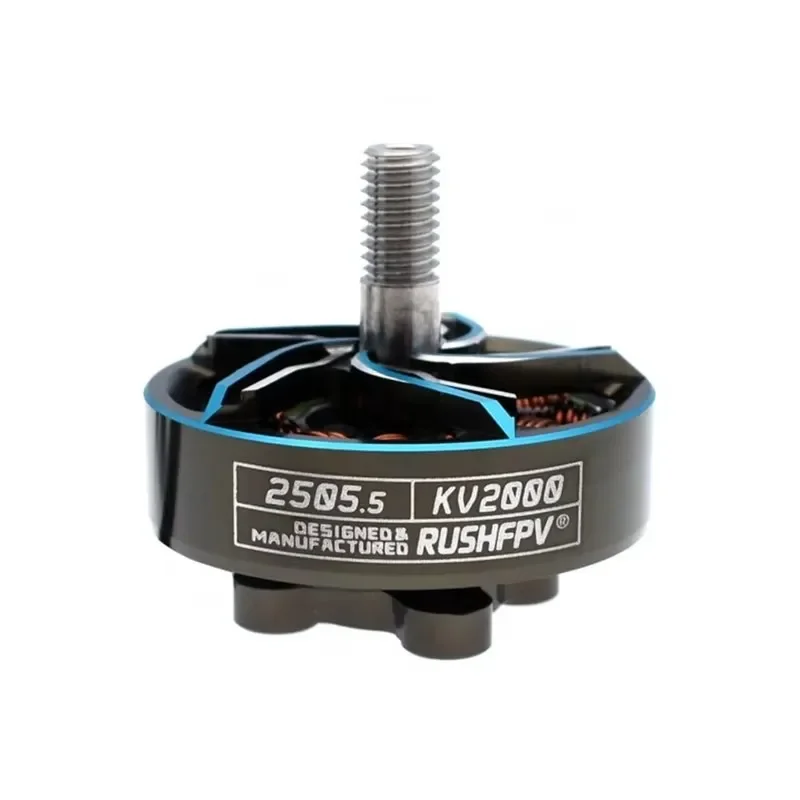 RUSHFPV VROOM Farouk 2505.5 1500KV/1850KV/2000KV Motore Brushless Compatibile Elica da 5-6 pollici per RC FPV Freestyle Drone