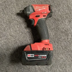 Milwaukee 2753-20 M18 18V Brushless Cordless Hex Impact Driver Includes 5.0AH battery  second-hand