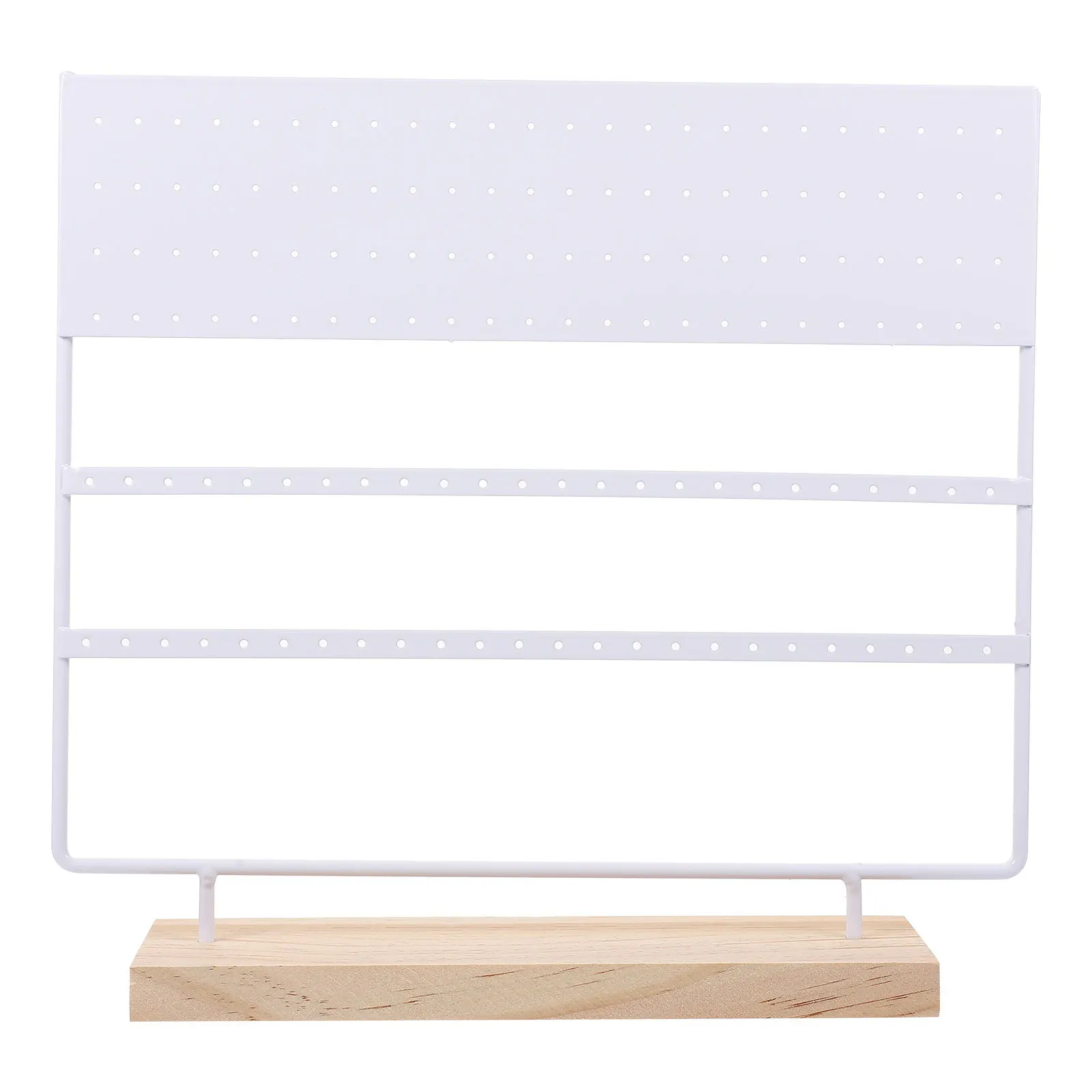 1Pcs Ear Stud Display Rack Iron Jewelry Tower Practical Three Layers Organizer Creative Stand for Earrings Bedroom Dressing