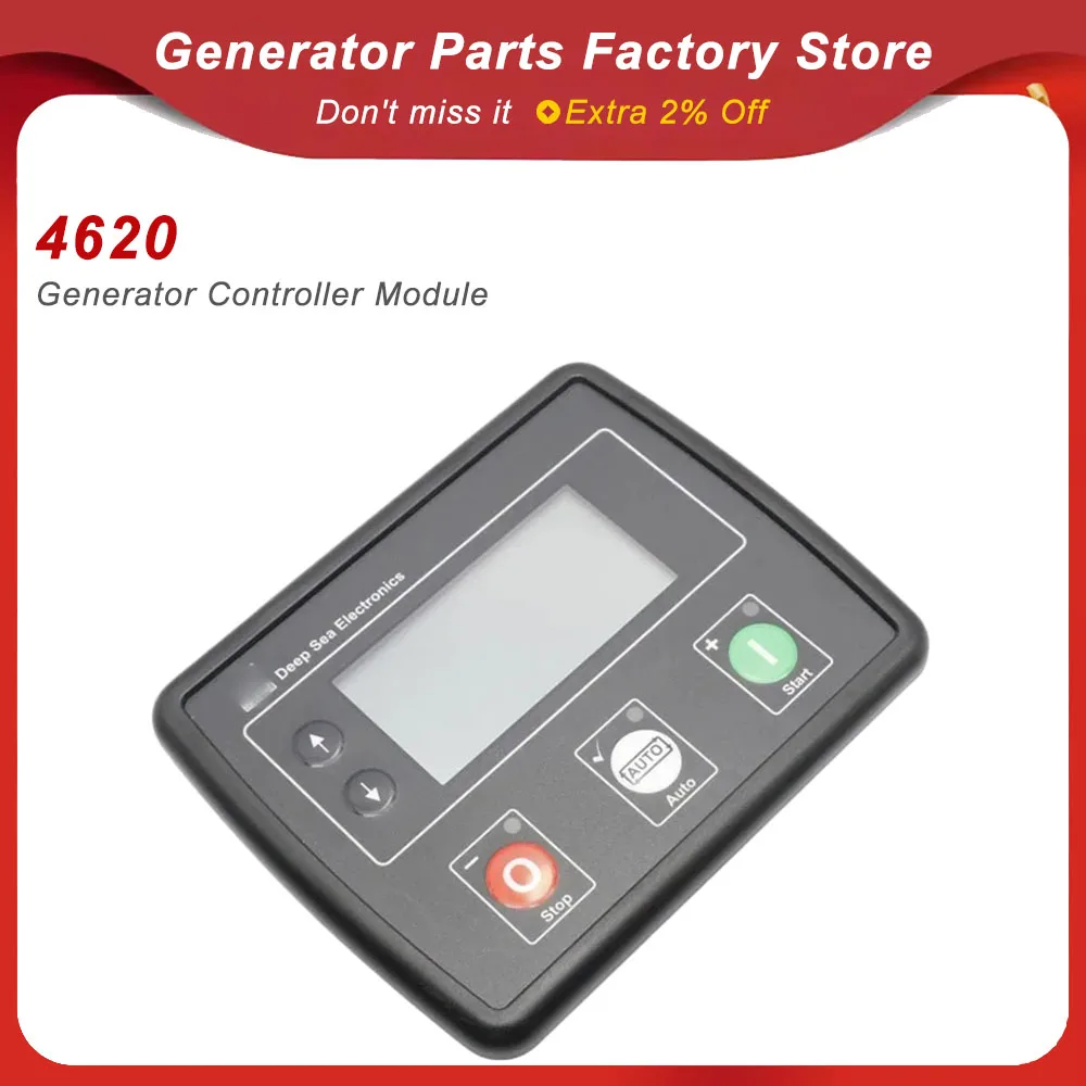 4620 AMF Diesel Electric Generator Controller Module Genset Auto Mains Failure Control Panel 4620MKII accessor