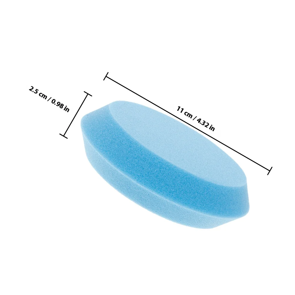 2 قطعة منصات إسفنجة تلميع البولينج منصات الرملي كرة البولينج خدش إصلاح تنظيف الملحقات تلميع عدة