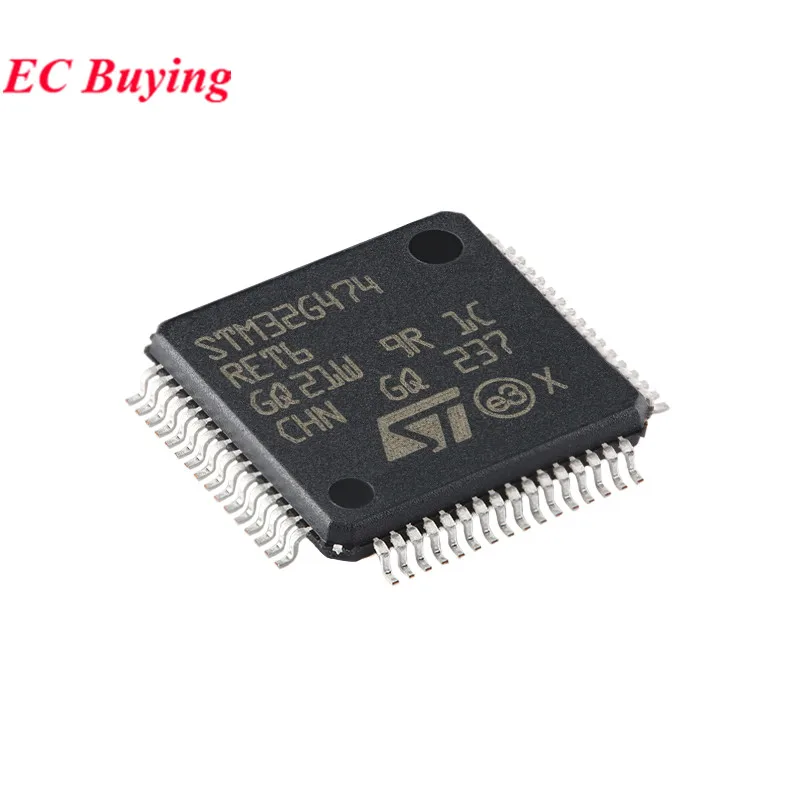 STM32G474RET6 LQFP-64 STM32 STM32G474 STM32G STM32G474RE ARM Cortex-M4 32-bit Micro-controller -MCU SMD IC Chip New Original