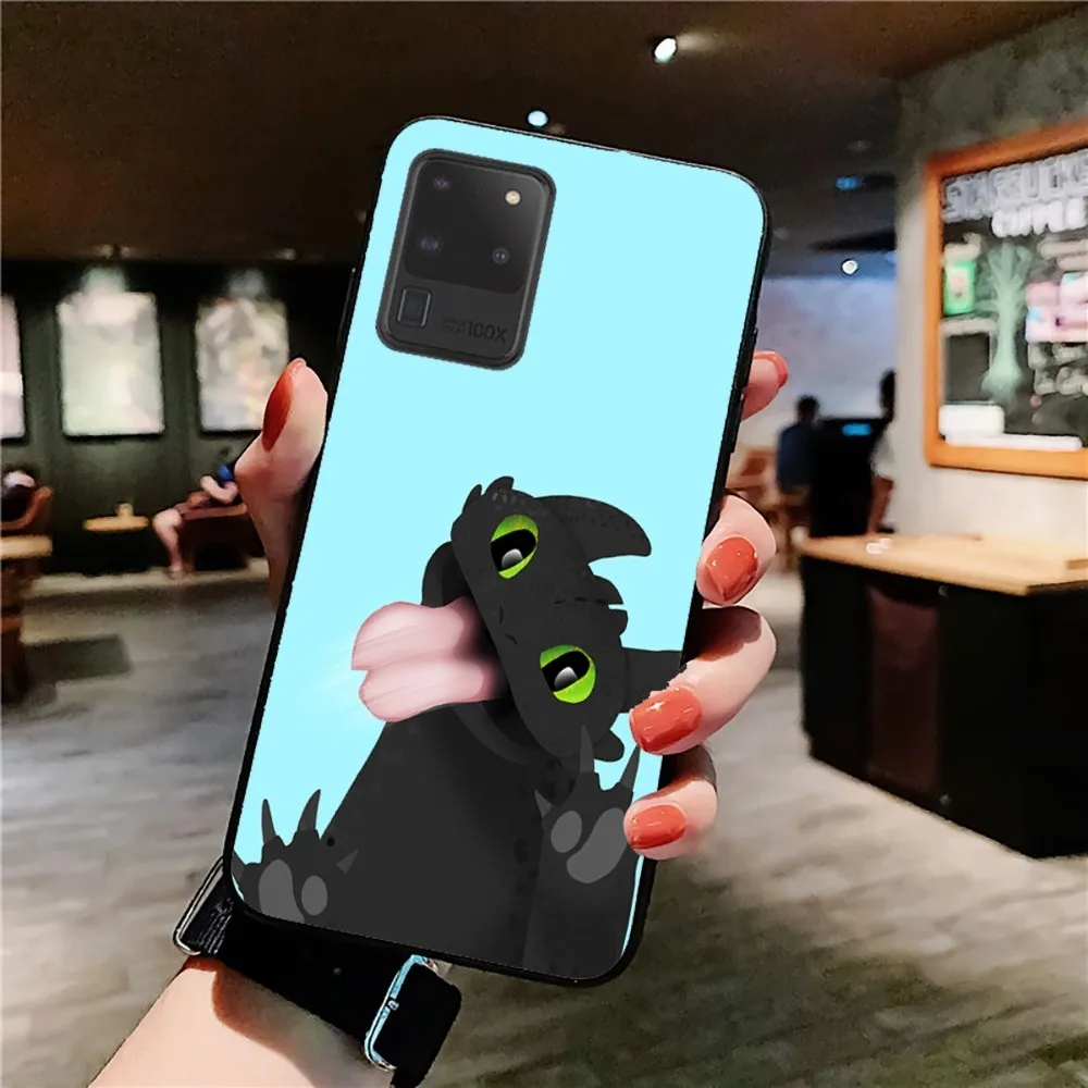 Cartoon T-Toothless Phone Case For Samsung S 9 10 20 21 22 23 30 23 24 plus lite Ultra FE S10lite Fundas image 6