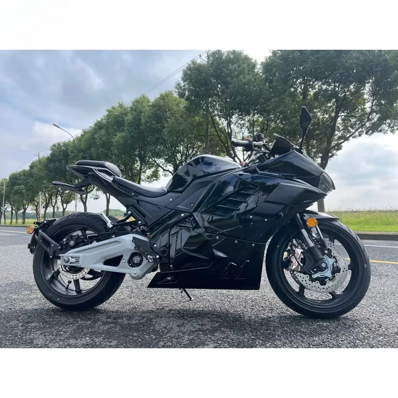 Fotografia 5: Promoção: Motocicleta Elétrica de Moda com Bateria de Lítio 15000W 96V 170km/h para Adultos com Sistema de Resfriamento a Água