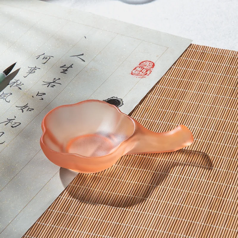 Lanzhai Frosted Ink Dish Inkstone Brush Rest Pen Rack Ink Well Chinese Calligraphy Practice Art Craft Traditional Style Gift view 5
