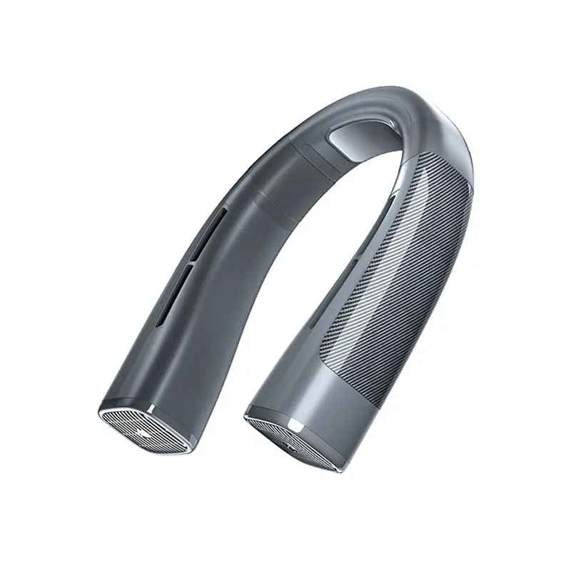 

Вентилятор на шею 4000 мАч, USB-перезаряжаемый, 5 скоростей, электрический, для спорта и лета - AT36