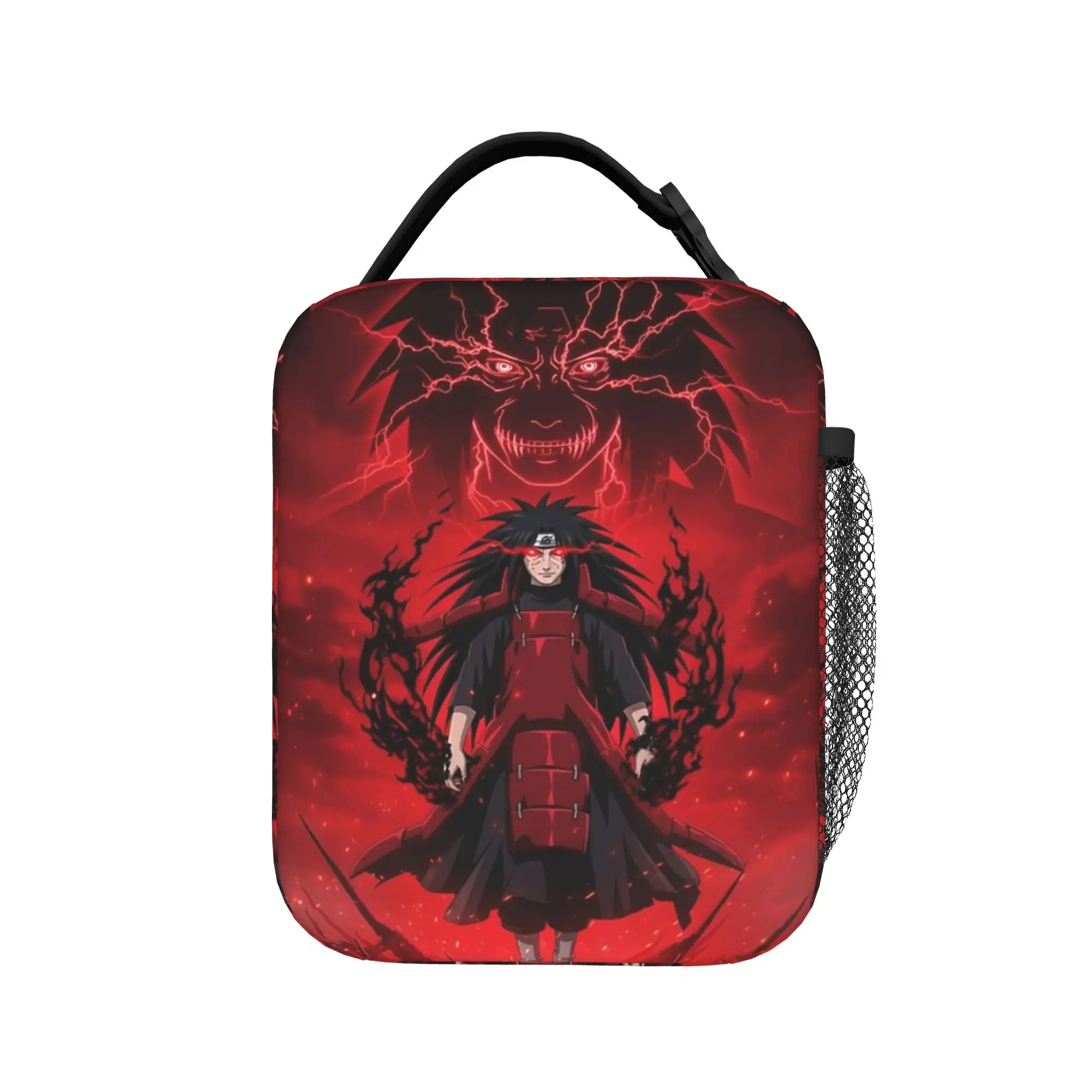 Термосумка для обедов Madara Uchiha Itachi Narutoes, многоразовая, большая сумка-контейнер для еды, ланч-бокс, сумка для продуктов