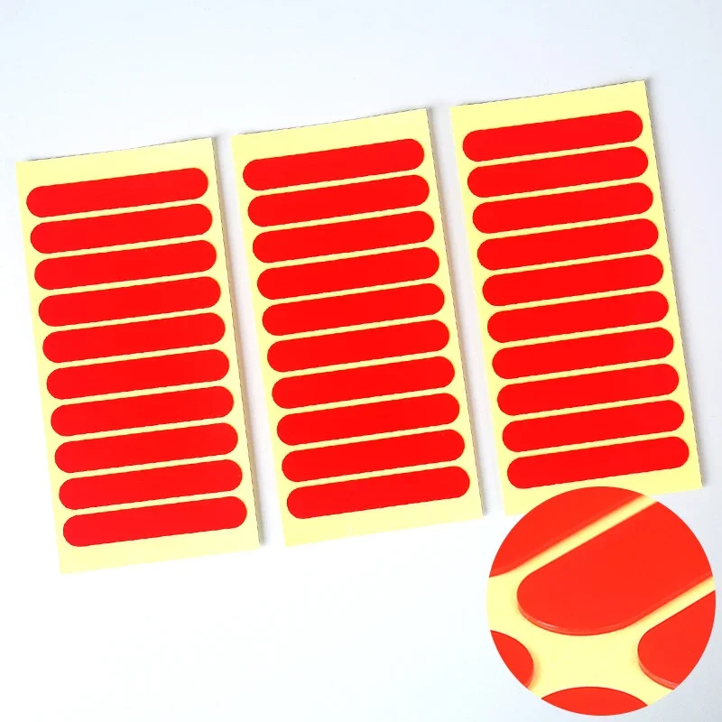 3 fogli/1 rotolo di nastro adesivo per nail art adesivo biadesivo trasparente per display per unghie per adesivi decorativi di bellezza per unghie