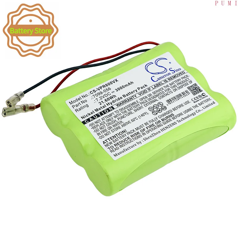 CS Replacement Battery for Wolf Garten GH60,GX-M,GS40 PN:7099-056 3000mAh / 21.6Wh