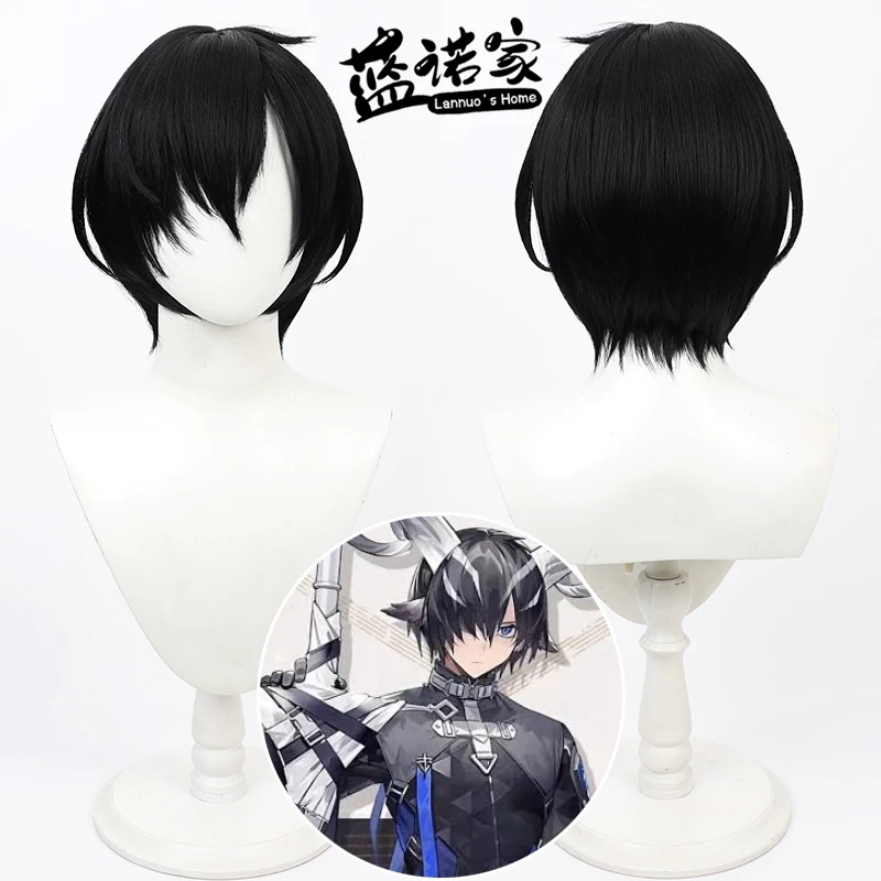 Game Goddess of Victory: Nikke Crow Cos Cosplay Wig Halloween Carnival Party Props Synthetic Hair Heat Resistant Fiber +Wig Cap