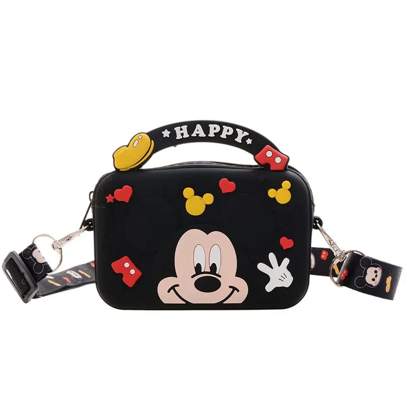 Disney Mickey Mouse Minnie Handbag Bags for Girls Mickey Mouse Bag Cartoon Mini Kawaii Backpack Purse for Girls Children Gift