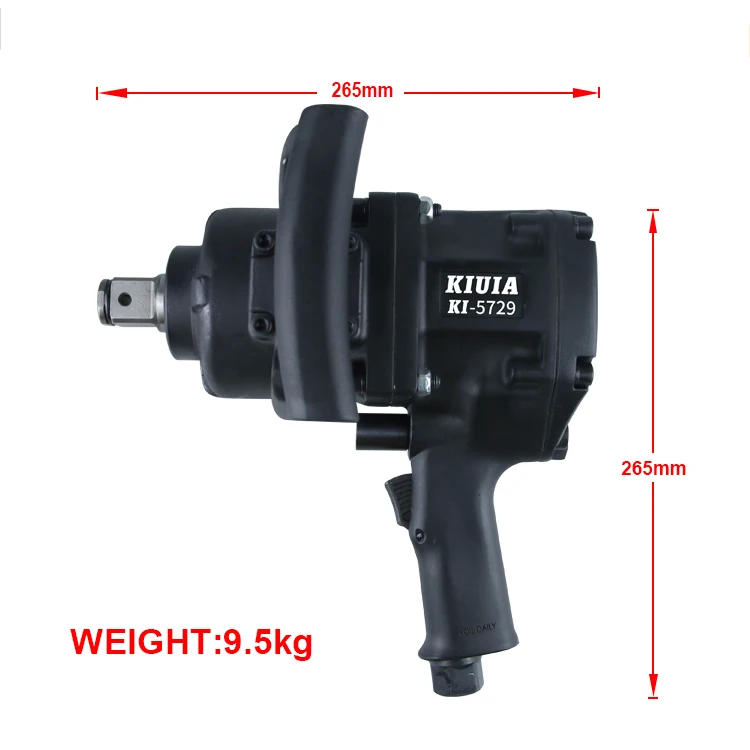 Good quality Customization Factory Price cheap Pinless hammer 3900Rpm Pneumatic Air Tool 1 Inch Impact Wrench